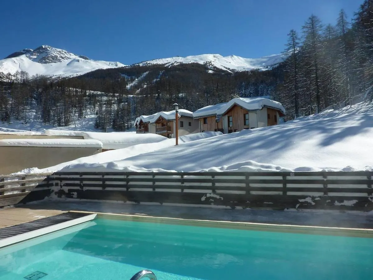Chalet Mitoyen Aux Orres Avec Piscine Chauffee, Sauna, Hammam - Skis Aux Pieds - 6 Pers. - Fr-1-322-110 Les Orres 0*,