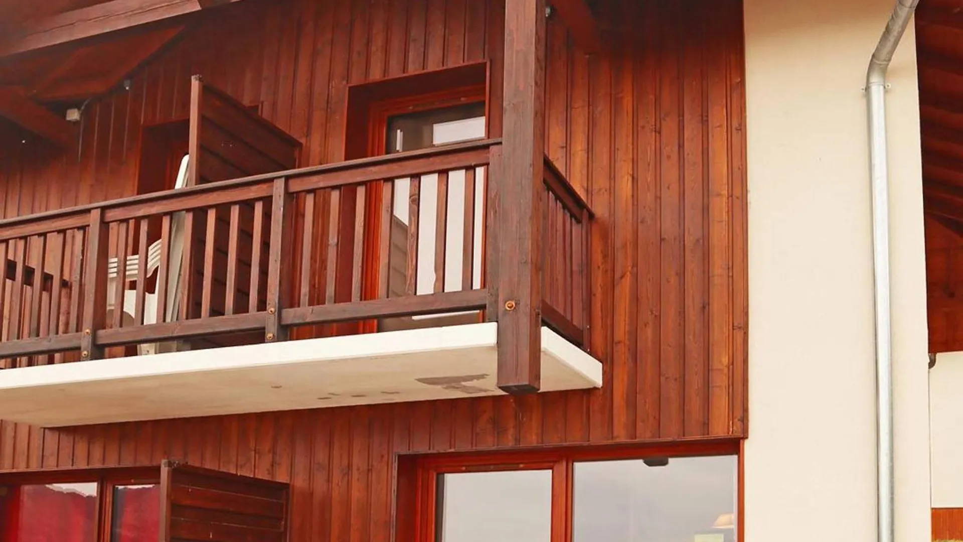Chalet Mitoyen Aux Orres Avec Piscine Chauffee, Sauna, Hammam - Skis Aux Pieds - 6 Pers. - Fr-1-322-110 Les Orres